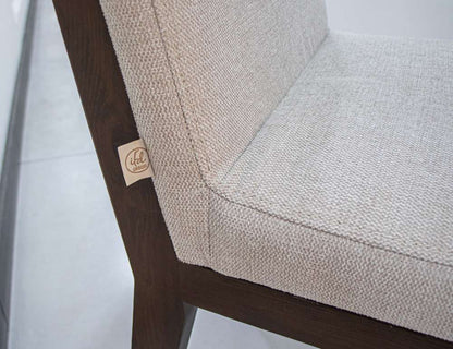 IFD - Natural Parota - Upholstered Chair (Set of 2) - IFD8682CHU veiw 4