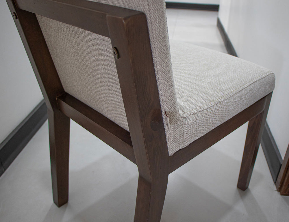 IFD - Natural Parota - Upholstered Chair (Set of 2) - IFD8682CHU view 6