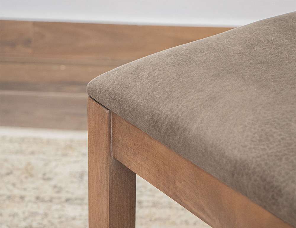 IFD - Natural Parota - Upholstered Seat Wooden Chair (Set of 2) - IFD8681CHR veiw 6