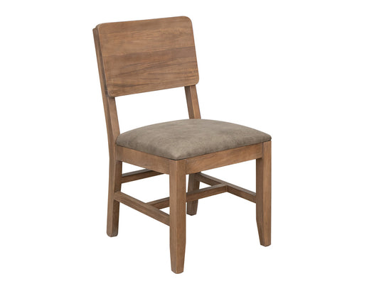 IFD - Natural Parota - Upholstered Seat Wooden Chair (Set of 2) - IFD8681CHR view 1