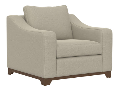 IFD - Natural Parota - Wooden Frame & Base, Armchair - IUP868-ACH-151 view 1