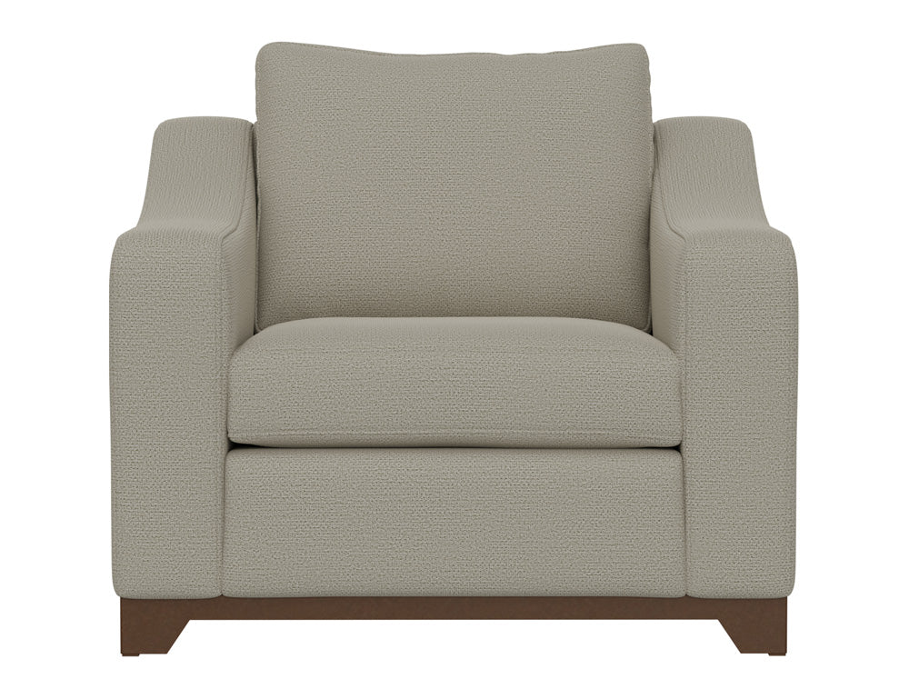 IFD - Natural Parota - Wooden Frame & Base, Armchair - IUP868-ACH-151 view 2