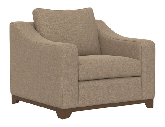 IFD - Natural Parota - Wooden Frame & Base, Armchair - IUP868-ACH-152 view 1