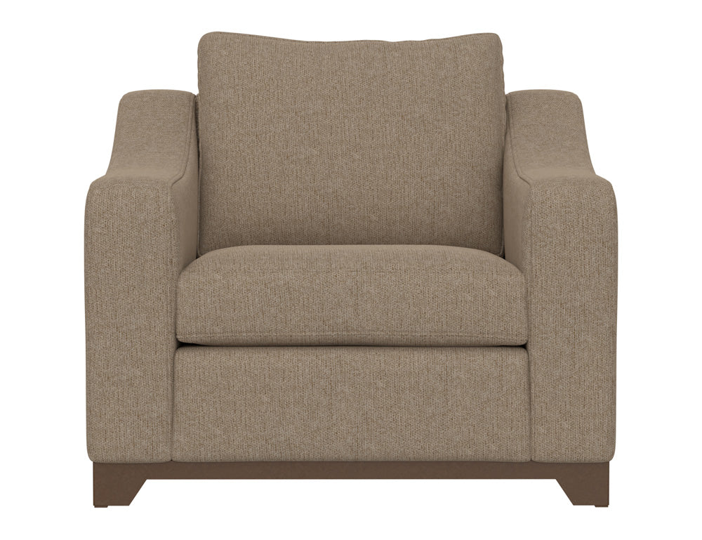 IFD - Natural Parota - Wooden Frame & Base, Armchair - IUP868-ACH-152 view 2