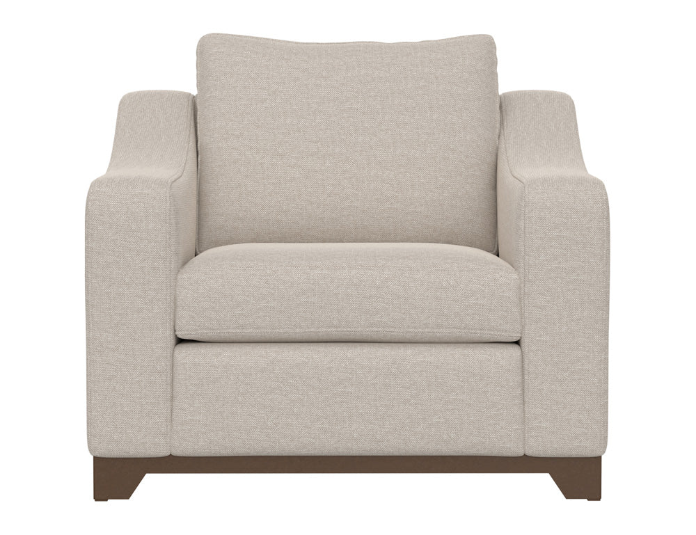 IFD - Natural Parota - Wooden Frame & Base, Armchair - IUP868-ACH-161 view 2