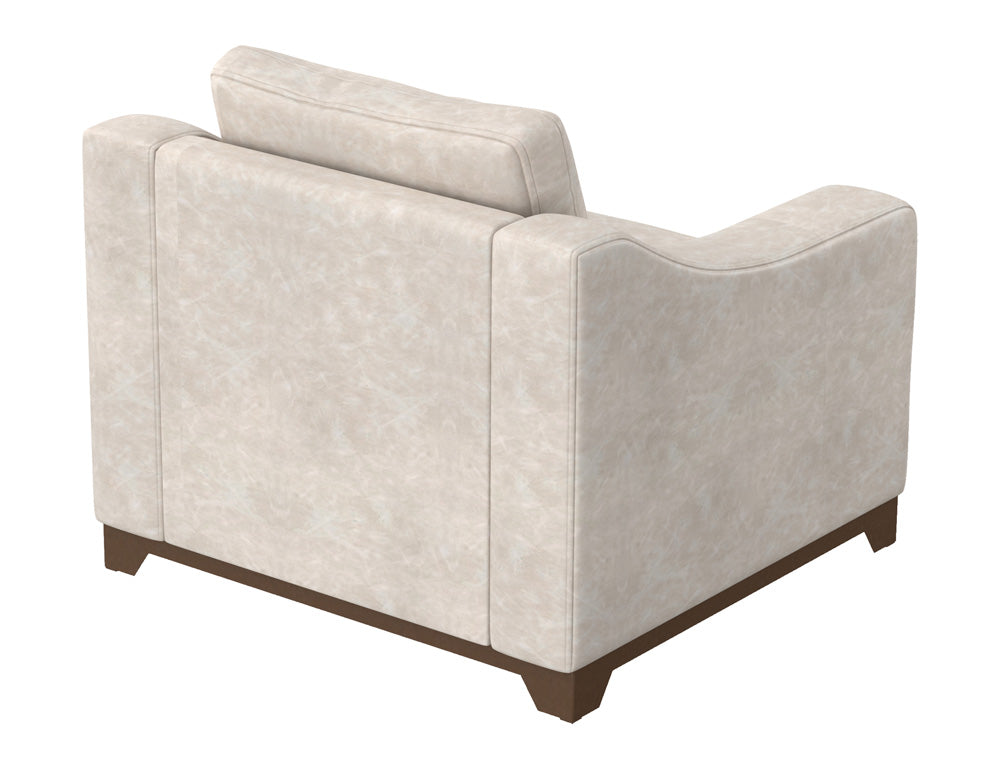 IFD - Natural Parota - Wooden Frame & Base, Armchair - IUP868-ACH-210 view 3