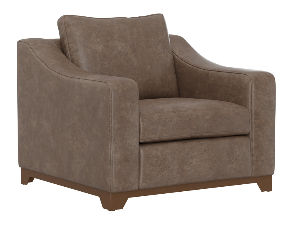 IFD - Natural Parota - Wooden Frame & Base, Armchair - IUP868-ACH-212 view 1