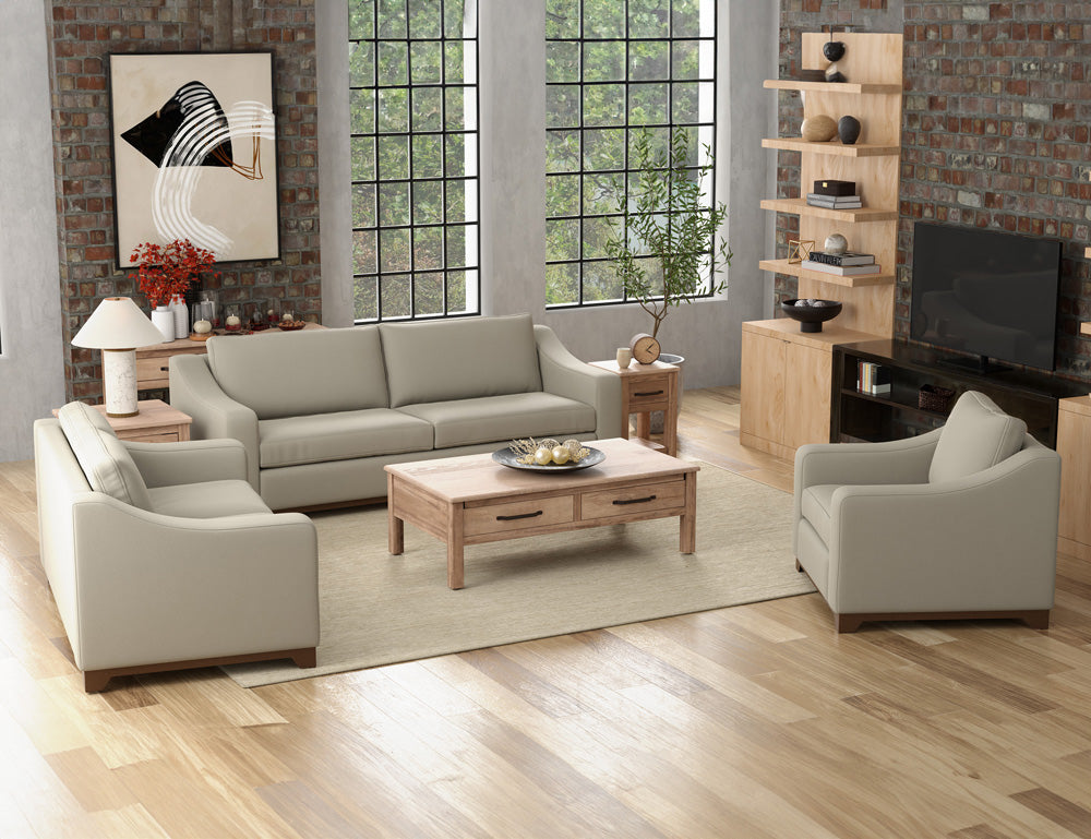 IFD - Natural Parota - Wooden Frame & Base, Loveseat - IUP868-LOV-151 view 4