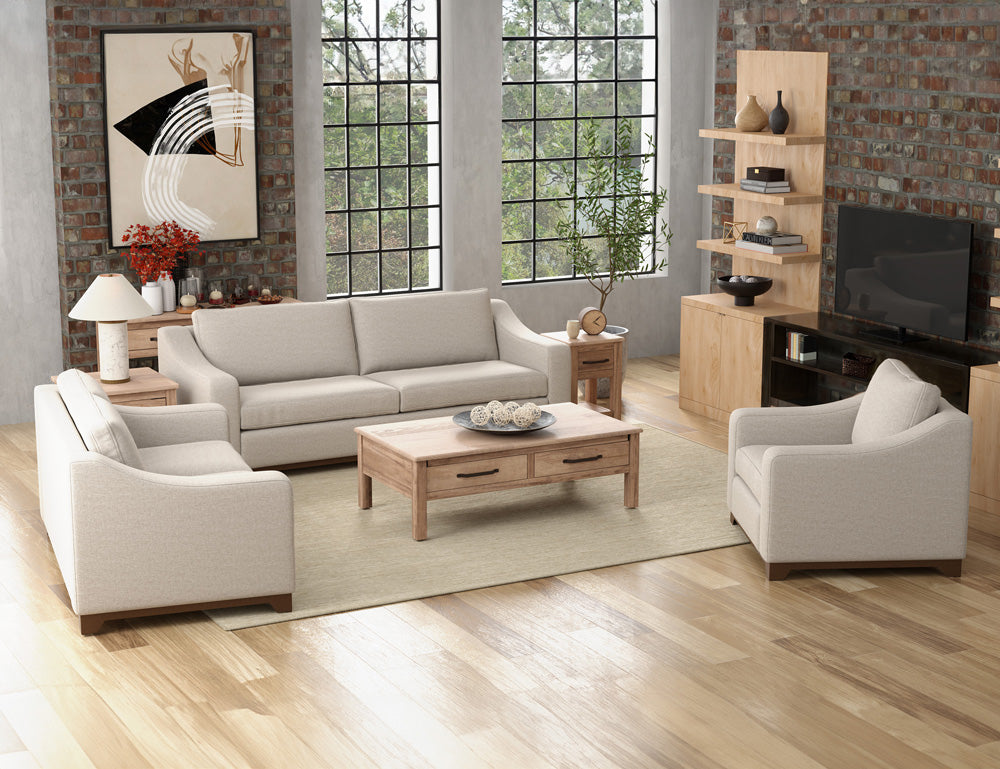IFD - Natural Parota - Wooden Frame & Base, Loveseat - IUP868-LOV-161 view 4