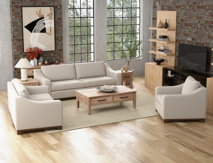 IFD - Natural Parota - Wooden Frame & Base, Loveseat - IUP868-LOV-161 view 4