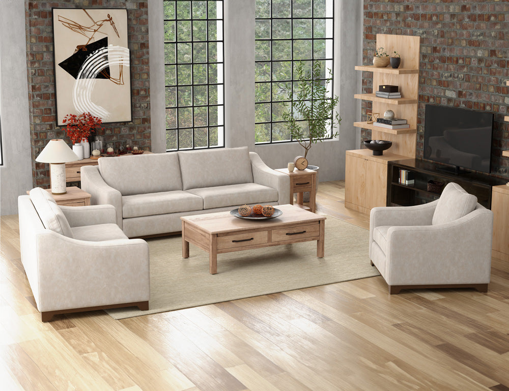 IFD - Natural Parota - Wooden Frame & Base, Sofa - IUP868-SOF-210 view 4