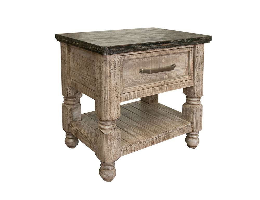 IFD - Natural Stone - 1 Drawer, Nightstand - IFD4091NTS veiw 1