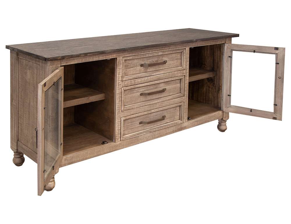 IFD - Natural Stone - 3 Drawers, 2 Doors Buffet - IFD4091BFF veiw 3