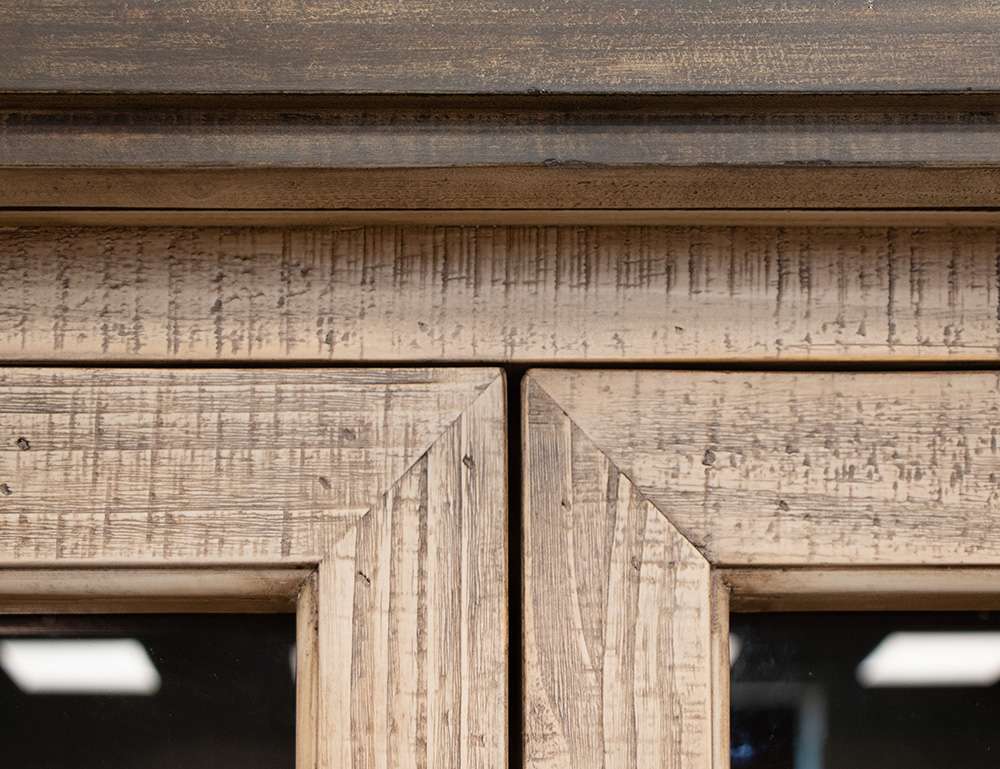 IFD - Natural Stone - 4 Door Cabinet - IFD4091CAB veiw 3