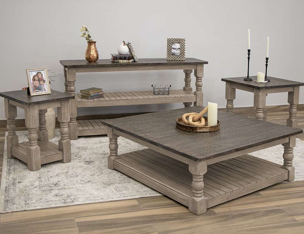 IFD - Natural Stone - Sofa Table - IFD4091SFT veiw 2
