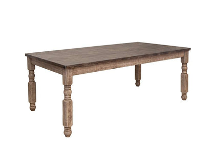 IFD - Natural Stone - Turned Legs Dining Table - IFD4091TBL veiw 1