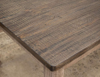 IFD - Natural Stone - Turned Legs Dining Table - IFD4091TBL veiw 7