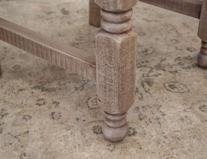 IFD - Natural Stone - Upholstered Seat Wooden Chair (Set of 2) - IFD4091CHR veiw 6