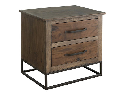 IFD  - Natural Teca  - 2 Drawer, Nightstand  - IFD1171NTS view 1