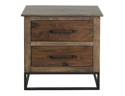 IFD  - Natural Teca  - 2 Drawer, Nightstand  - IFD1171NTS view 2