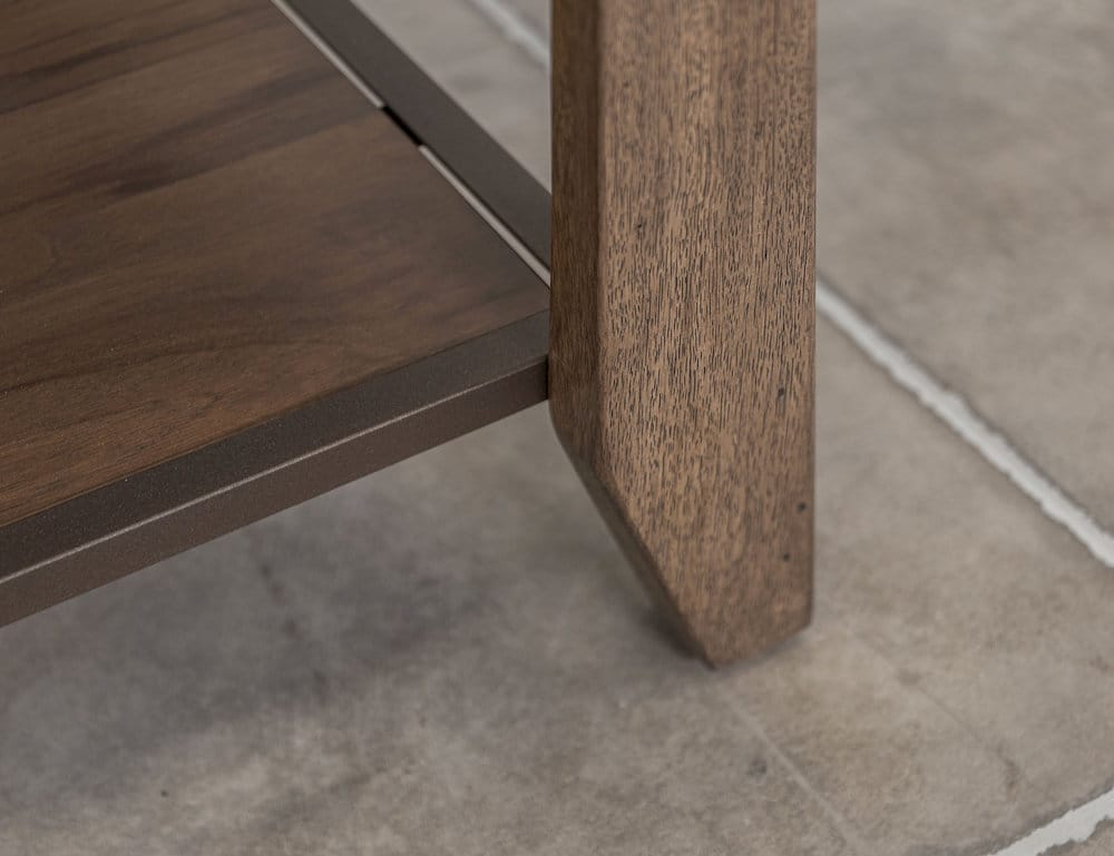 IFD  - Natural Teca  - 4 Drawer, 1 Shelf, Cocktail Table  - IFD1171CKT view 5