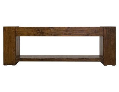 IFD - Natural Teca - Console 94" Electric Fireplace compatible in Brown - IFD1171CNF view 1