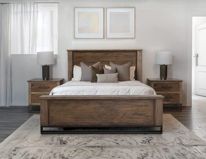 IFD - Natural Teca, King Bed - IFD1171BEDEK view 2
