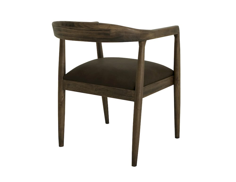 IFD  - Natural Teca  - Wooden Chair  - IFD1172CHR view 3