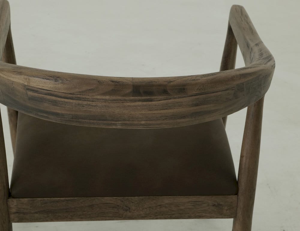 IFD  - Natural Teca  - Wooden Chair  - IFD1172CHR view 9