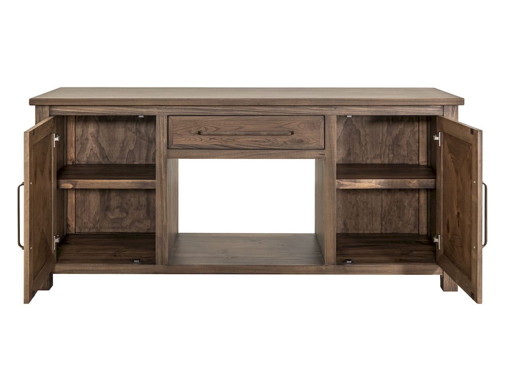 IFD  - Novus Lodge  - 1 Drawer, 2 Door Fireplace TV Stand 70"  - IFD2311EFP70 view 4