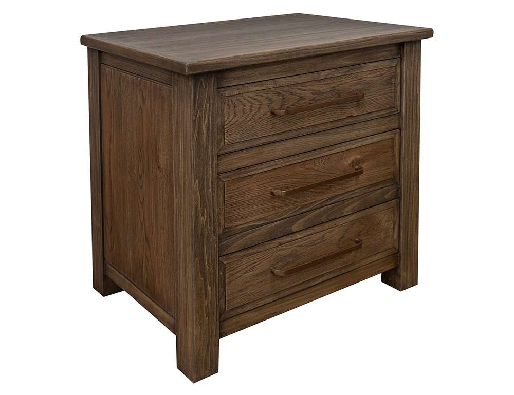IFD - Novus lodge - 3 Drawer Nightstand - IFD2311NTS veiw 1