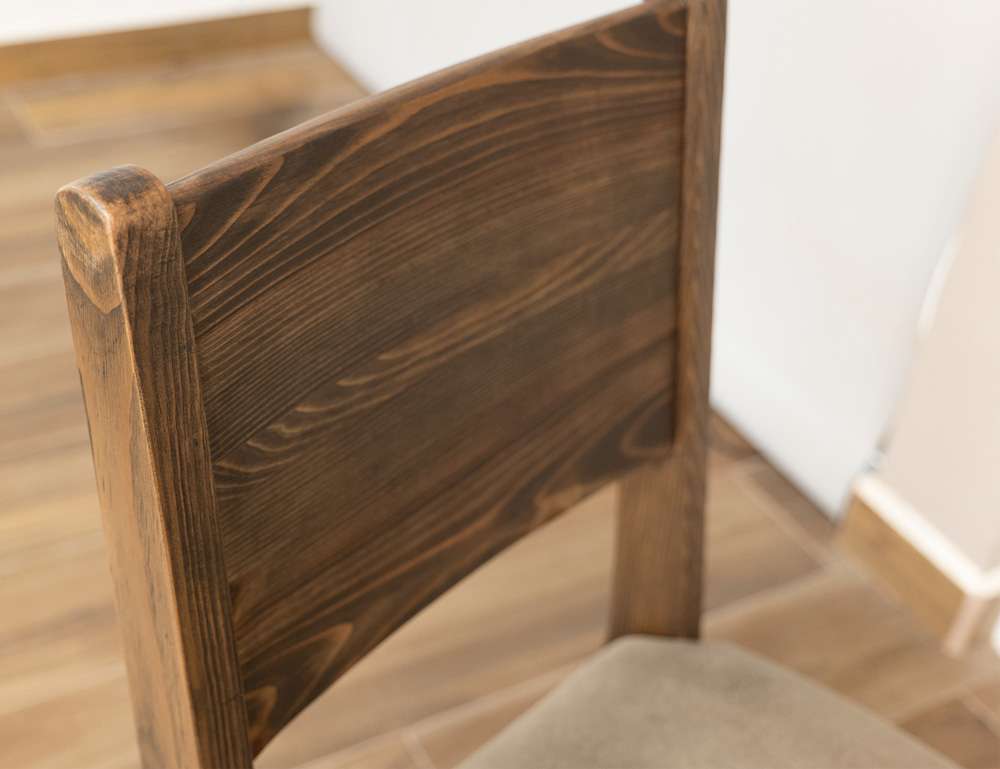 IFD - Novus lodge - Upholstered Seat Wooden Chair (Set of 2) - IFD2311CHR veiw 5