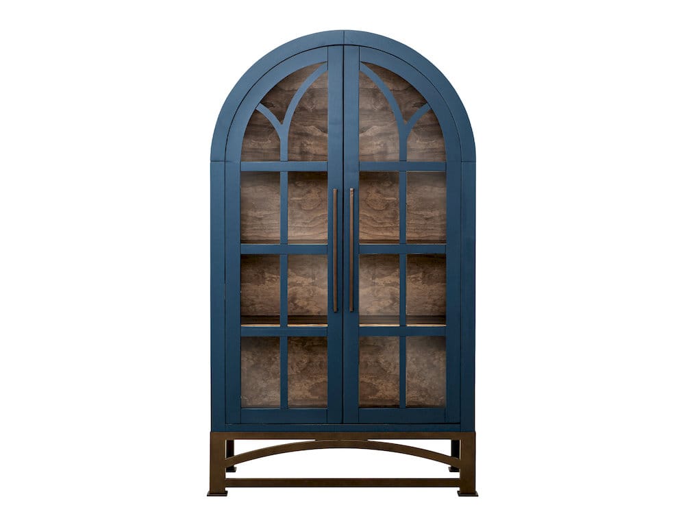 IFD  - Obsidian  - 2 Glass Door Cabinet  - IFD8531CABBL view 1