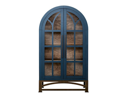 IFD  - Obsidian  - 2 Glass Door Cabinet  - IFD8531CABBL view 1