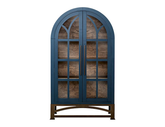 IFD  - Obsidian  - 2 Glass Door Cabinet  - IFD8531CABBL view 1