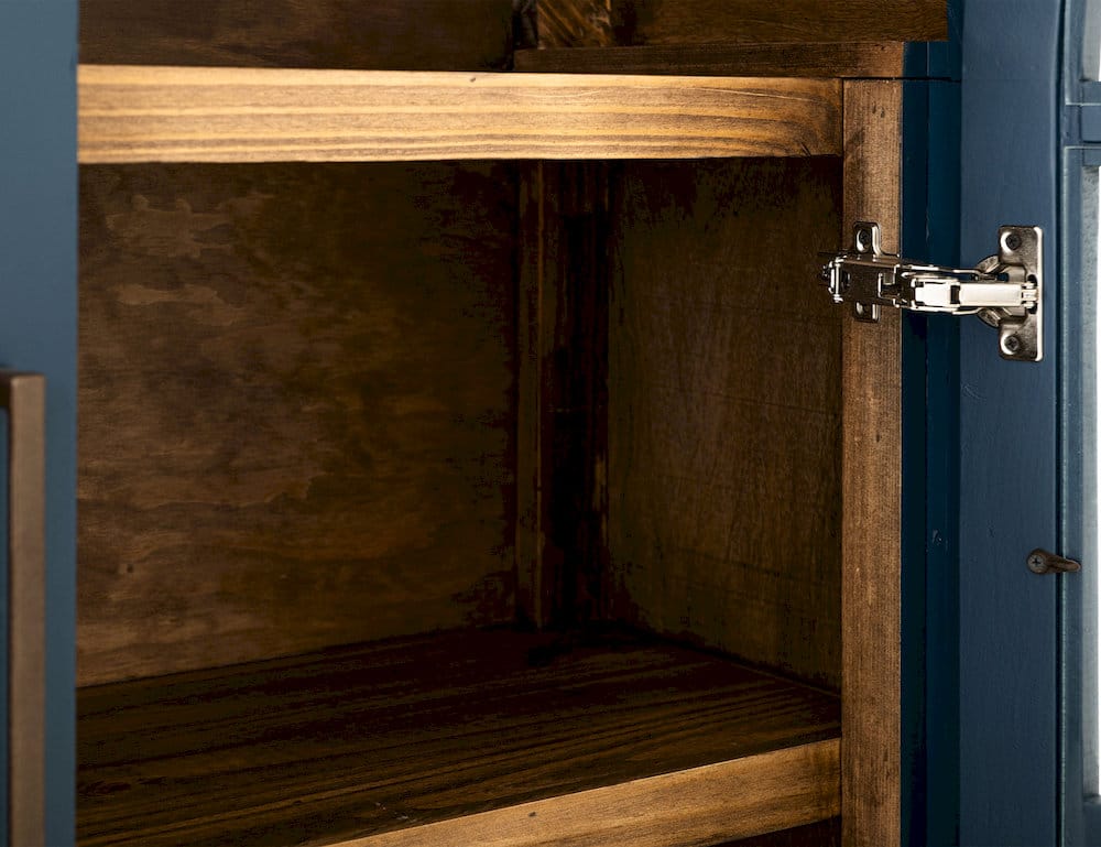 IFD  - Obsidian  - 2 Glass Door Cabinet  - IFD8531CABBL view 6