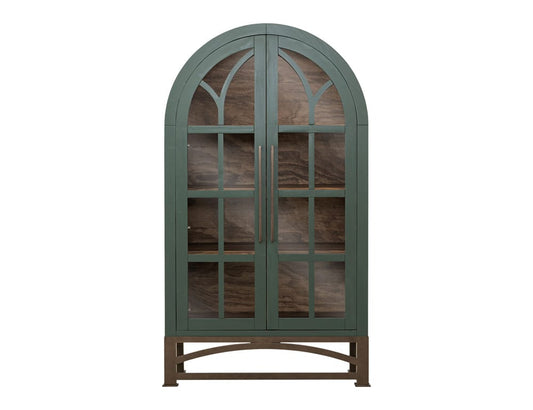 IFD - Obsidian - 2 Glass Door Cabinet - IFD8531CABGN view 1