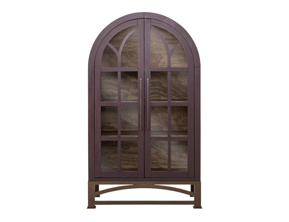 IFD - Obsidian - 2 Glass Door Cabinet - IFD8531CABRC view 1