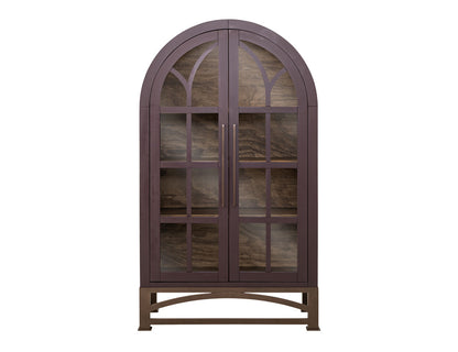 IFD - Obsidian - 2 Glass Door Cabinet - IFD8531CABRC view 1