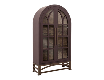 IFD - Obsidian - 2 Glass Door Cabinet - IFD8531CABRC view 2