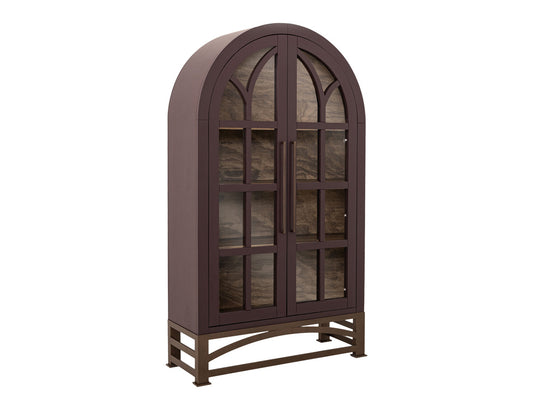 IFD - Obsidian - 2 Glass Door Cabinet - IFD8531CABRC view 2