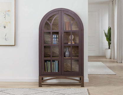 IFD - Obsidian - 2 Glass Door Cabinet - IFD8531CABRC view 4