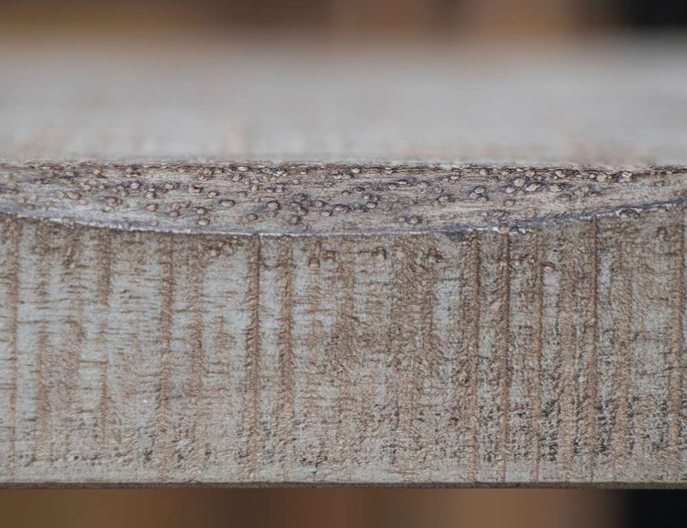 IFD - Old Wood - Iron Base Deluxe Cocktail Table - IFD9871CKTDL veiw 3