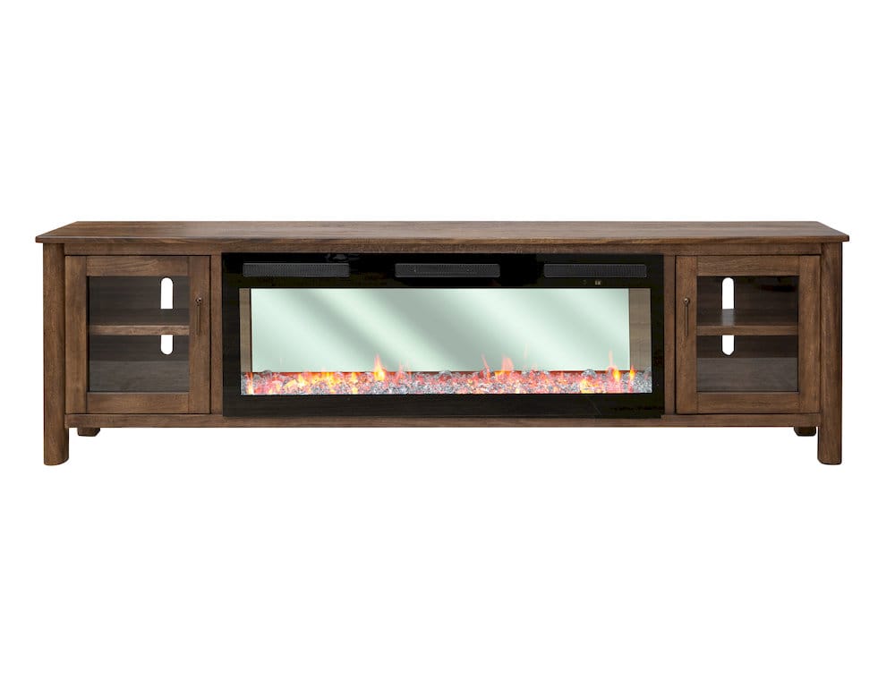IFD  - Olimpia  - 2 Door Fireplace TV Stand  - IFD7381EFP93 view 1