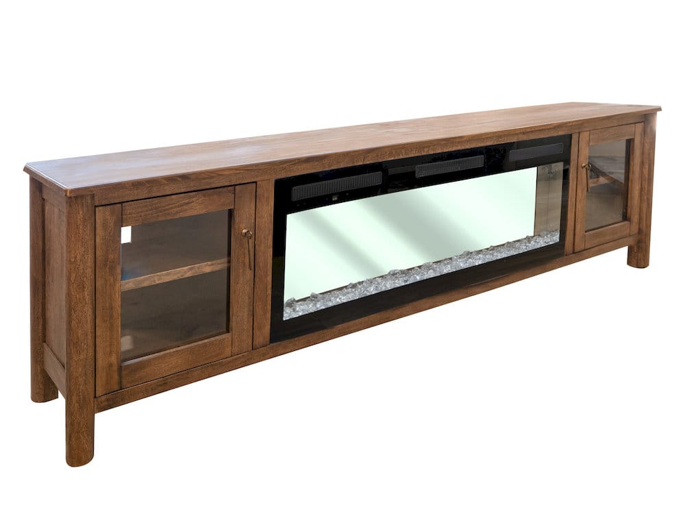 IFD  - Olimpia  - 2 Door Fireplace TV Stand  - IFD7381EFP93 view 3