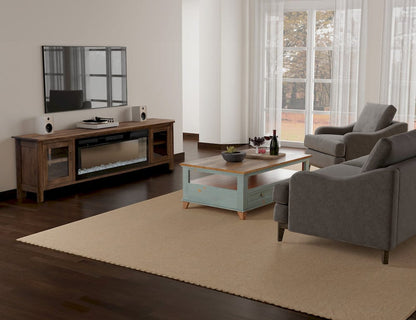 IFD  - Olimpia  - 2 Door Fireplace TV Stand  - IFD7381EFP93 view 5