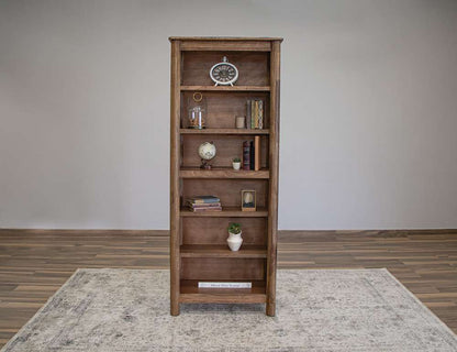 IFD - Olimpia - 6 Wooden shelves, Bookcase - IFD7381BKS veiw 2