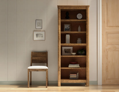 IFD - Olimpia - 6 Wooden shelves, Bookcase - IFD7381BKS view 3