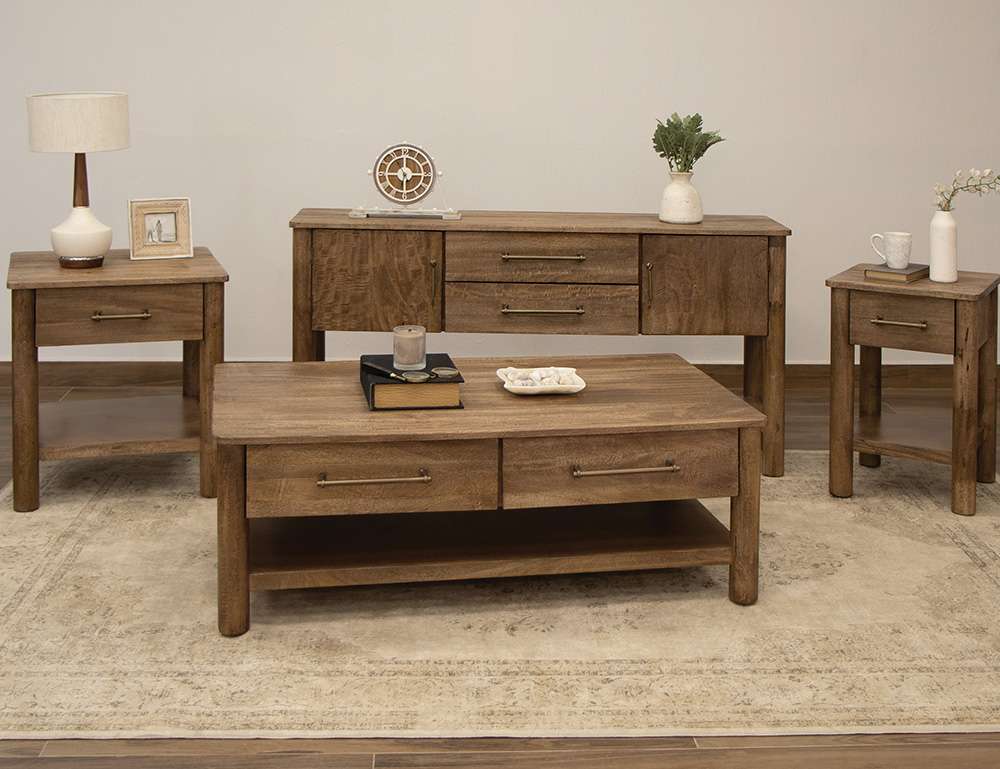 IFD - Olimpia - Sofa Table w/ 2 Drawer & 2 Doors - IFD7381SFT veiw 4
