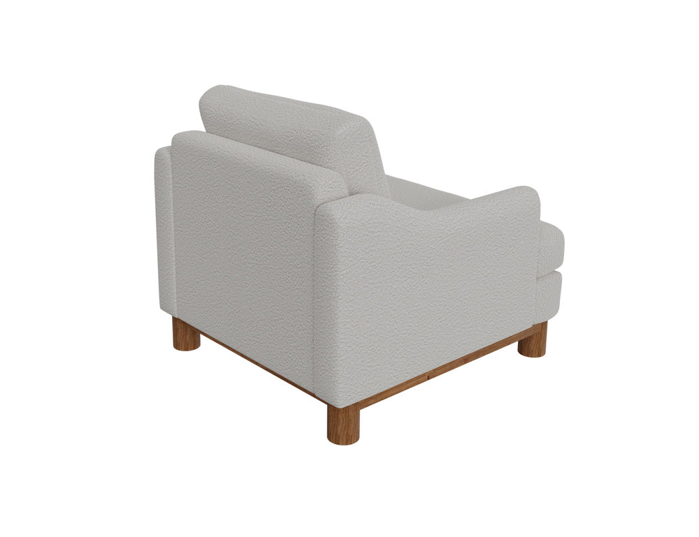 IFD - Olimpia - Wooden Frame & Base, Armchair - IUP738-ACH-101 view 3
